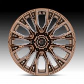 Fuel Rebar 6 D850 Platinum Bronze Custom Truck Wheels 3